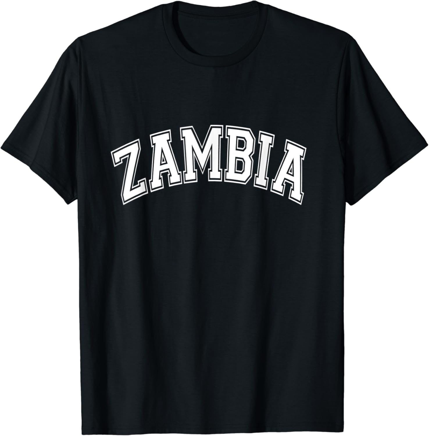 Classic Zambia Country Zambian Home Pride Collage Style T